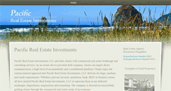 Desktop Screenshot of pacificinv.com